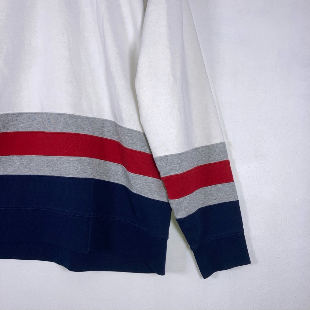 Polo Ralph Lauren Pullover Hoodie Big Logo Front 1967 XLT Red Navy White - Picture 5 of 15